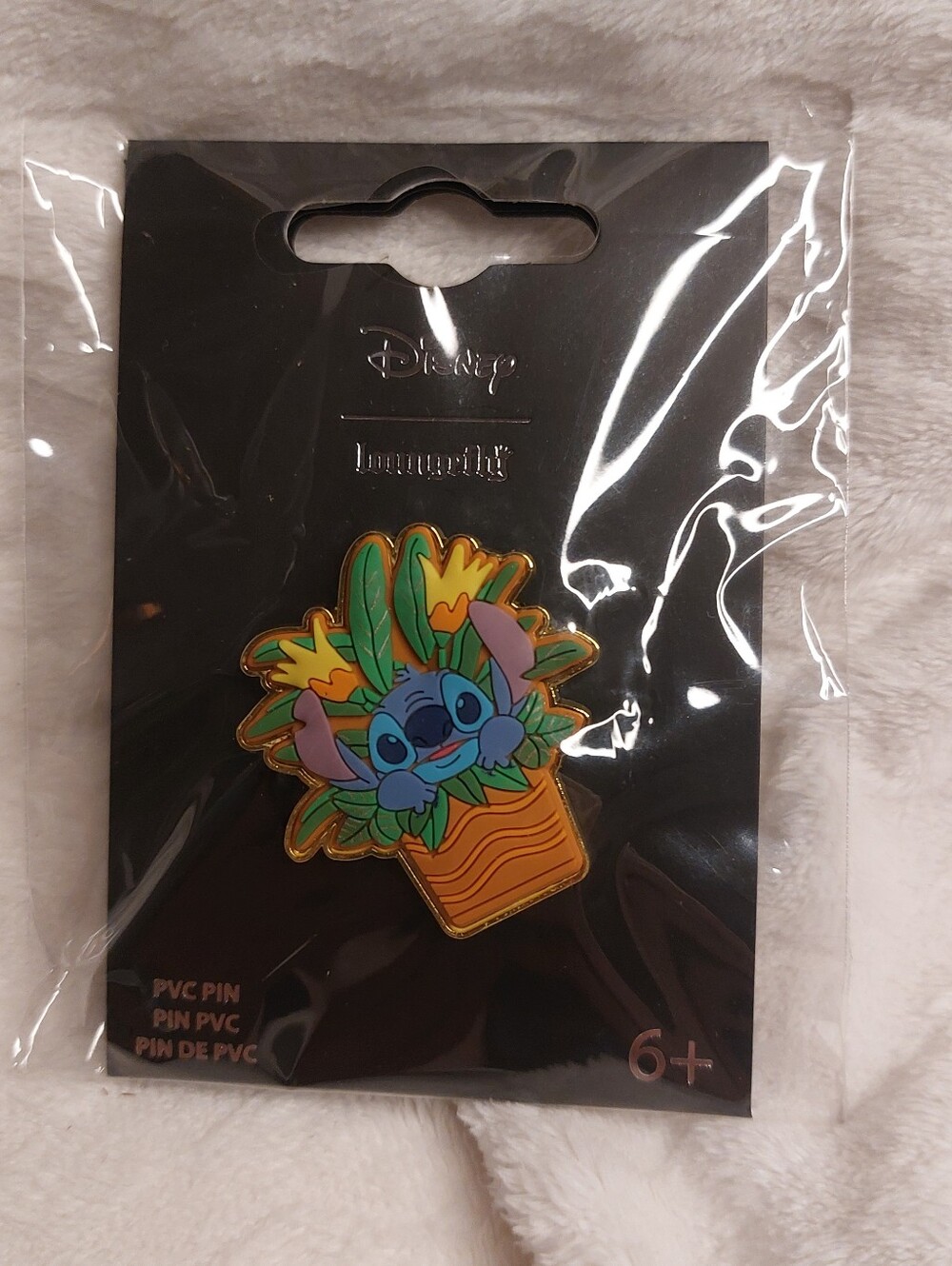 Loungefly Disney Lilo & Stitch Plant Stitch Pin